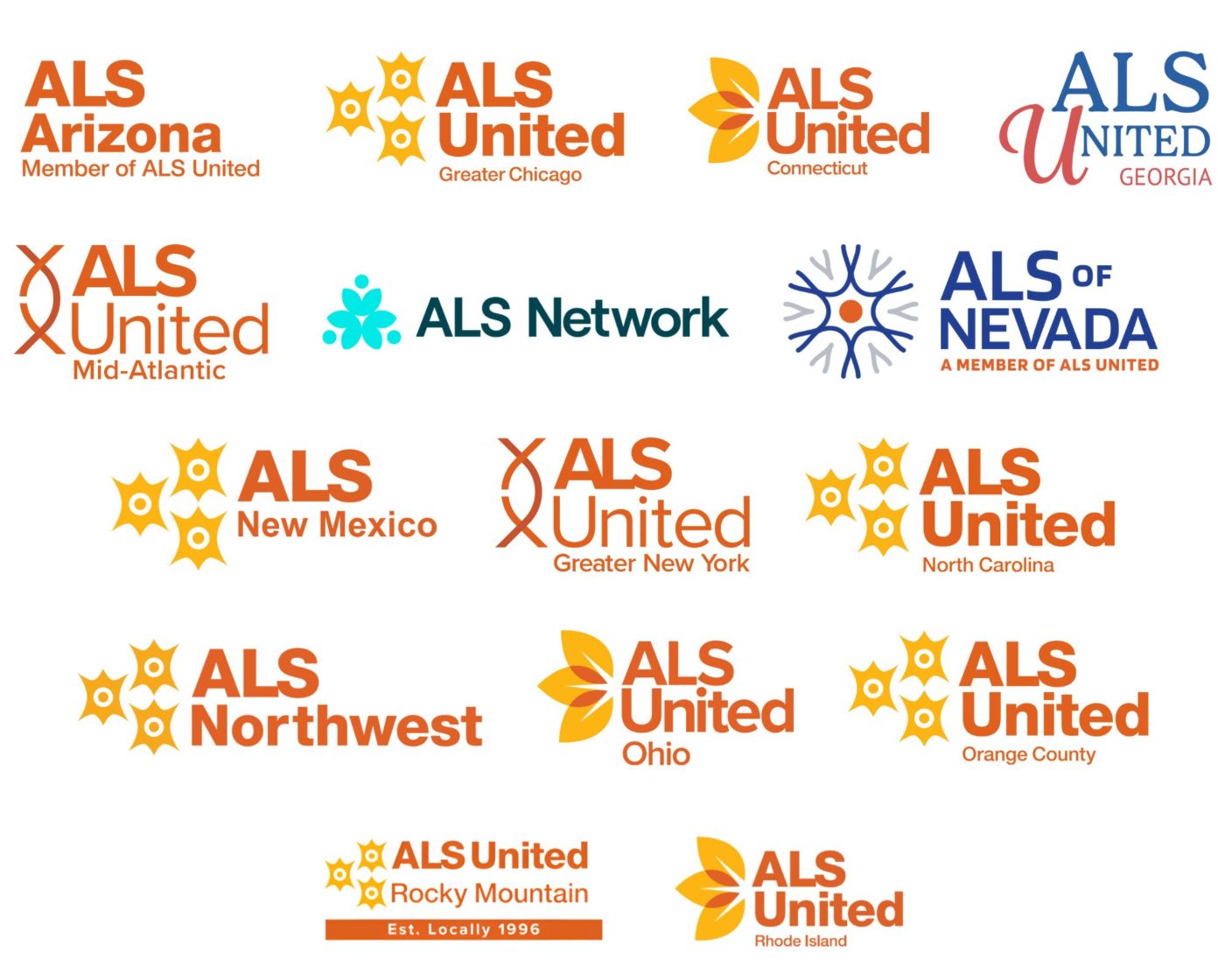 ALS United Member Logos