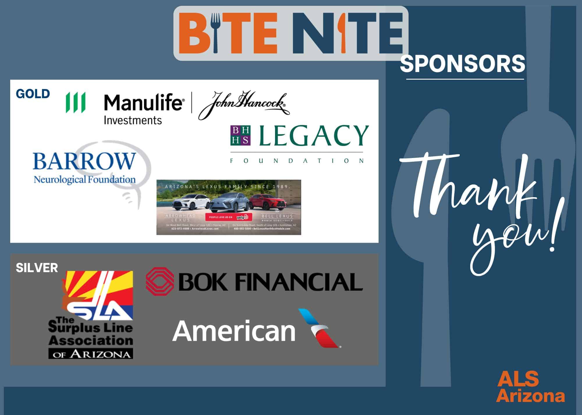 Gold And Silver Sponsors