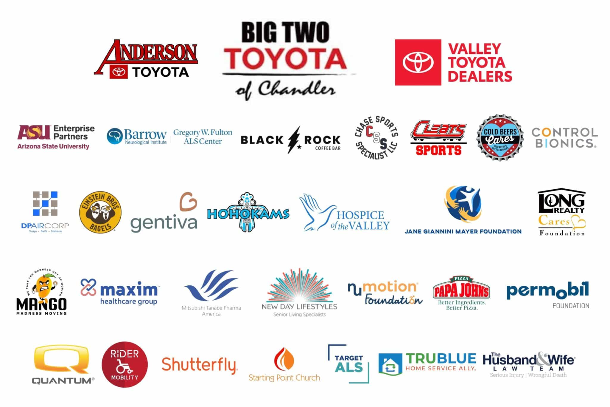 Walk ALS 2025 Sponsors